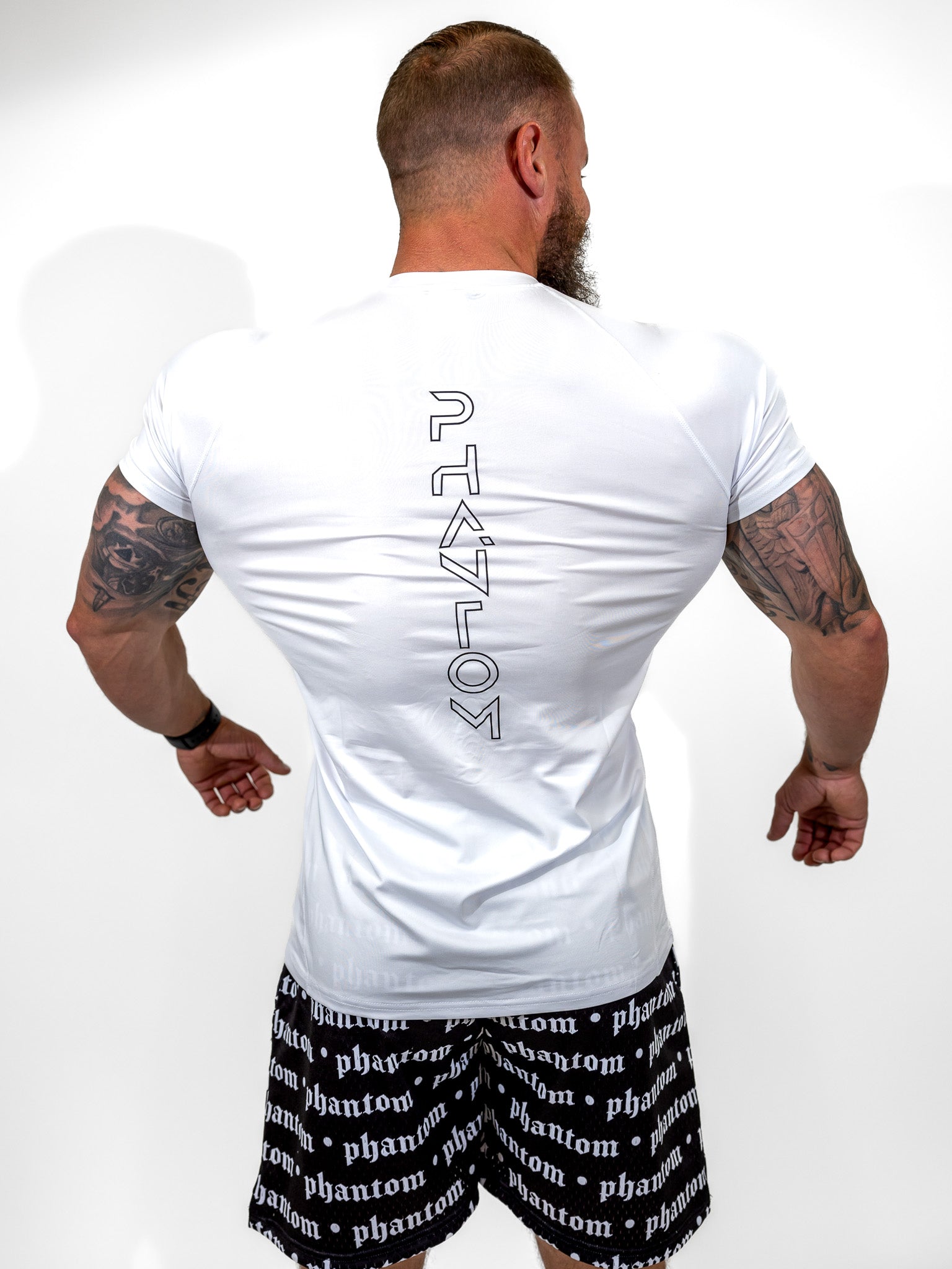 Apex Compression Tee - White