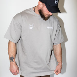 Strength Club Oversized Tee - Grey