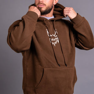 Strength Club Hoodie - Brown