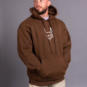 Strength Club Hoodie - Brown