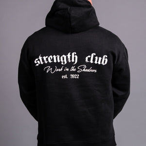 Strength Club Hoodie - Black