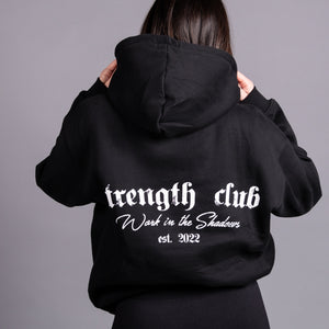 Strength Club Hoodie - Black