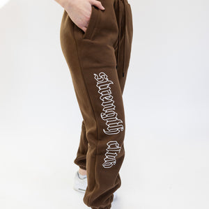 Strength Club Joggers - Brown