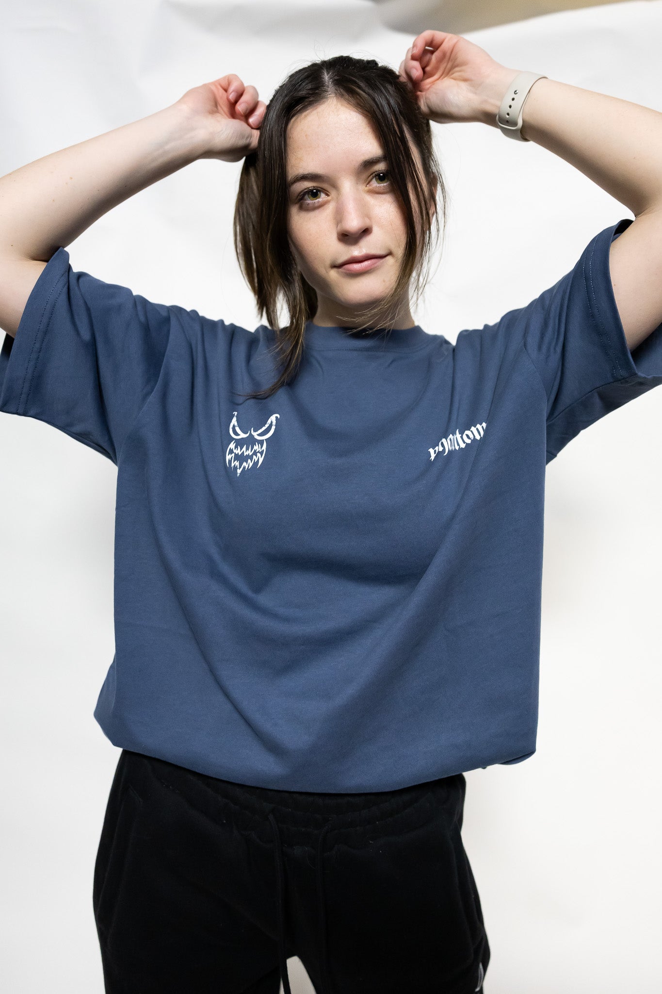 Strength Club Oversized Tee - Blue