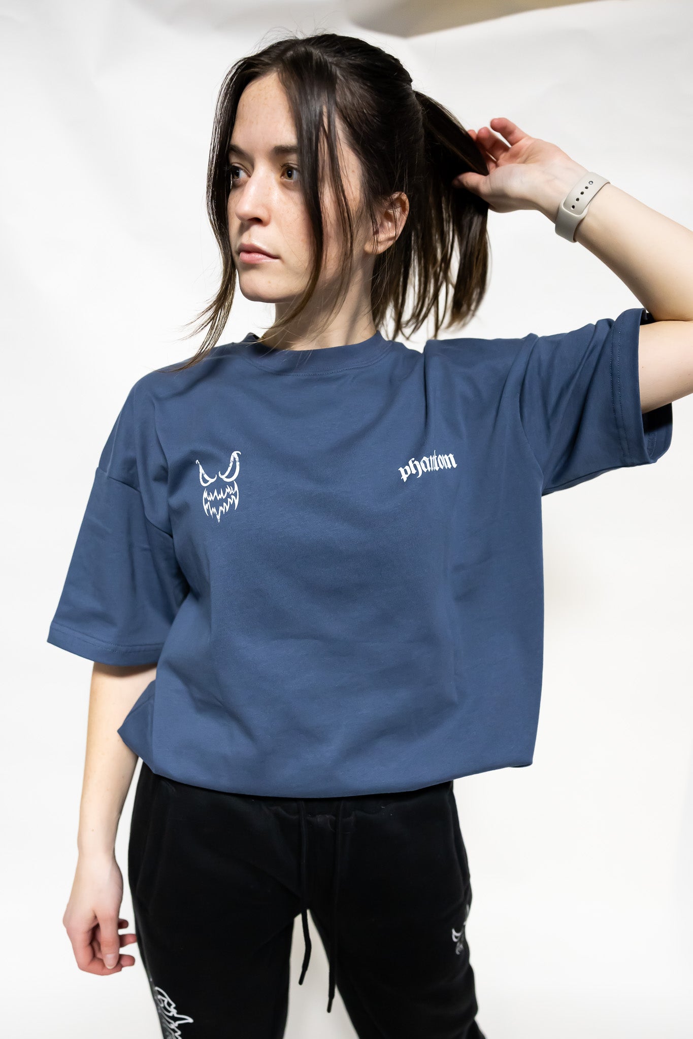 Strength Club Oversized Tee - Blue