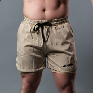 Ignite Compression Shorts - Sand