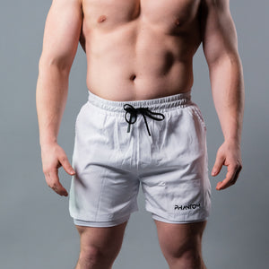 Ignite Compression Shorts - White